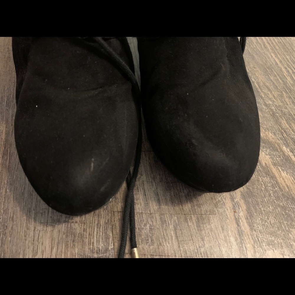 Suede heel boots โจ - Picture 4 of 5